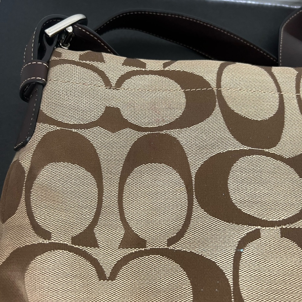 coach signature handbags Brown Preloved - Picture 5 of 9